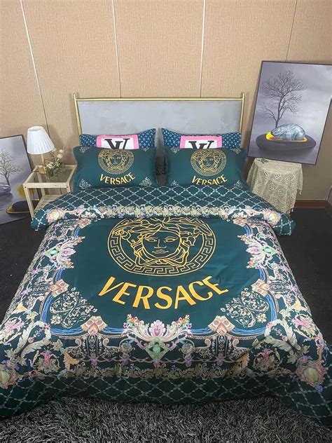 replica versace bedspread|versace bedroom furniture set.